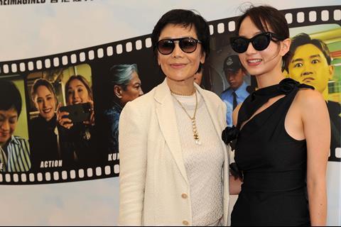 Sylvia Chang, star of the film’s Romance segment, Somewhere In Time, with actress Rachel Leung
